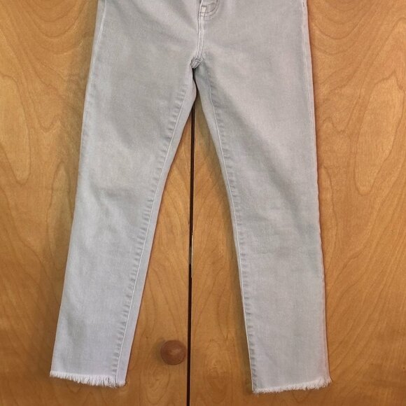 Ralph Lauren 2P Straight Crop Jeans in Off White - Picture 2 of 9